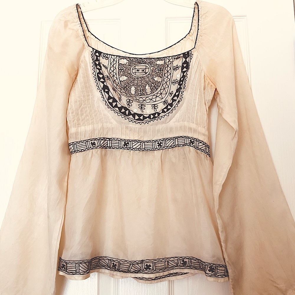 Silk Boho Blouse by Stella Forrest